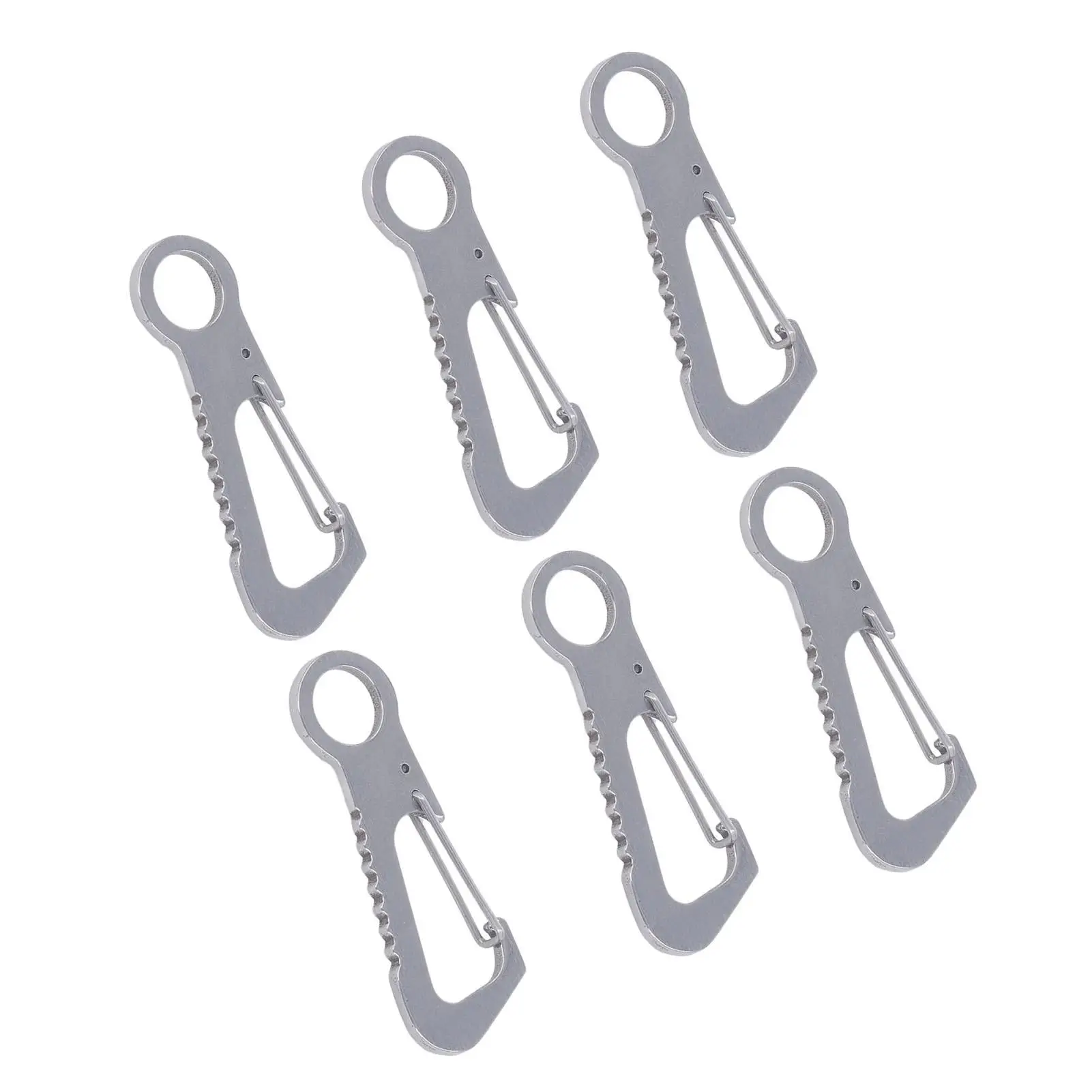 Stainless Steel Multifunctional Quick Hang Buckle Bottle Opener - Travel Friendly