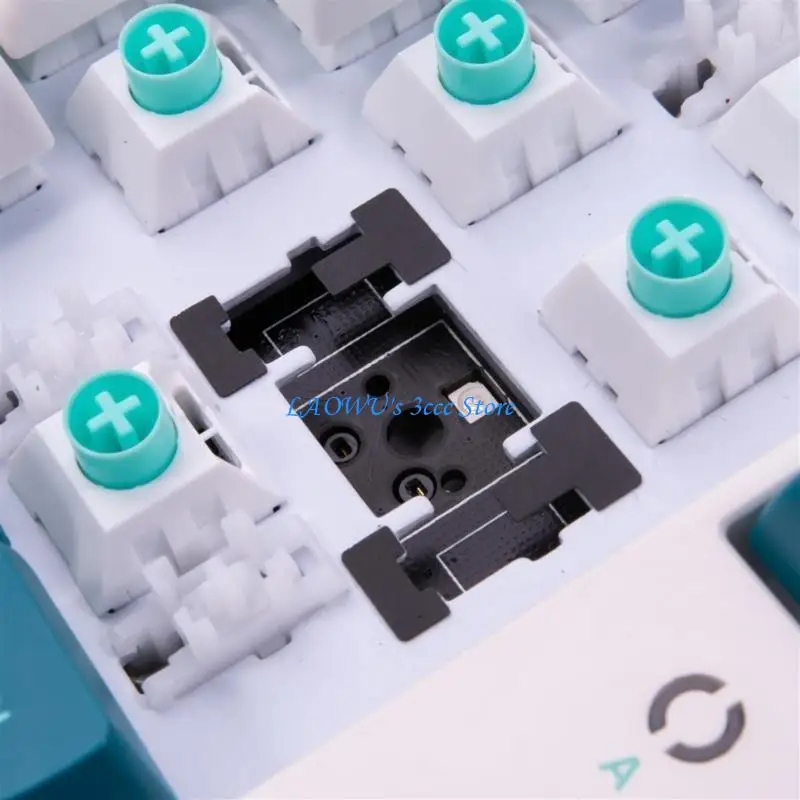 Y8AD 40pieces Taste meccaniche stabilizzatori switch satellite Film per accessori per computer