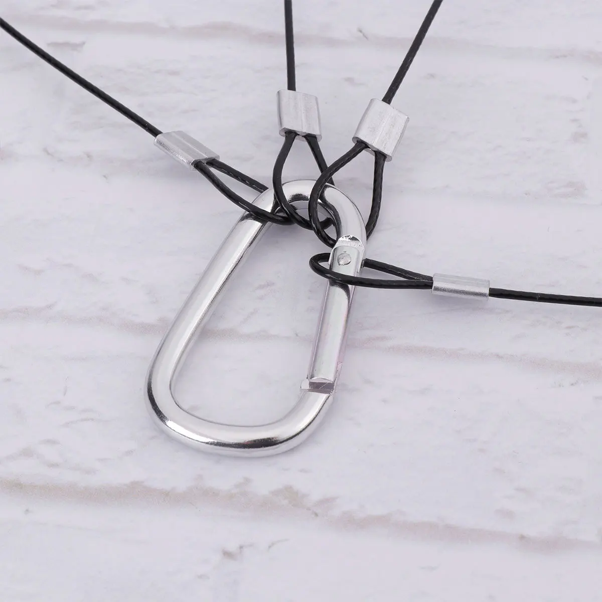 

4Pcs Light Hangers Wire Rope Steel 1.5mm Thick 400Mm for Plant Grow Light Hydroponics Hanging System Secure Adjustable