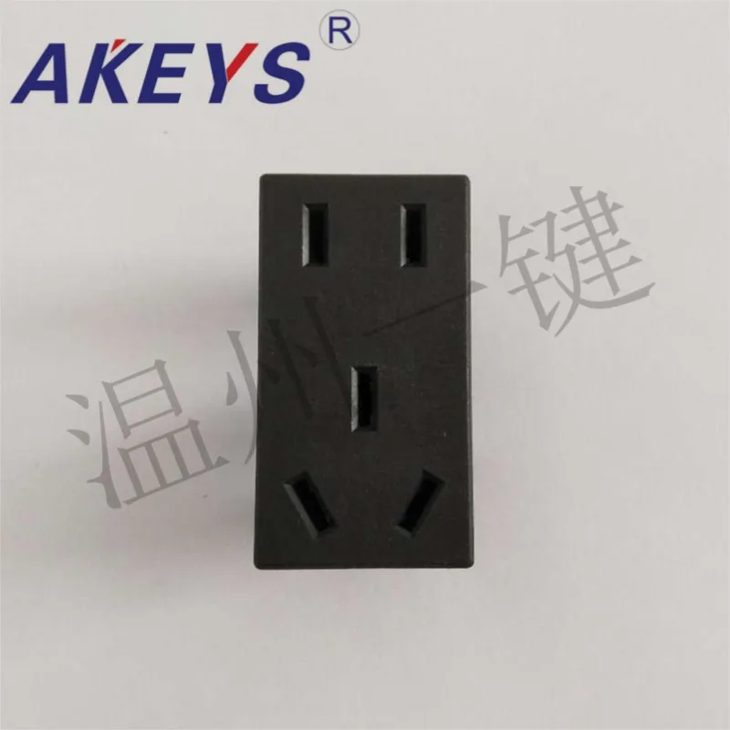 10 PCS AC-112 five-hole power outlet medical socket 10A 250V type socket 2-socket 3-socket general purpose