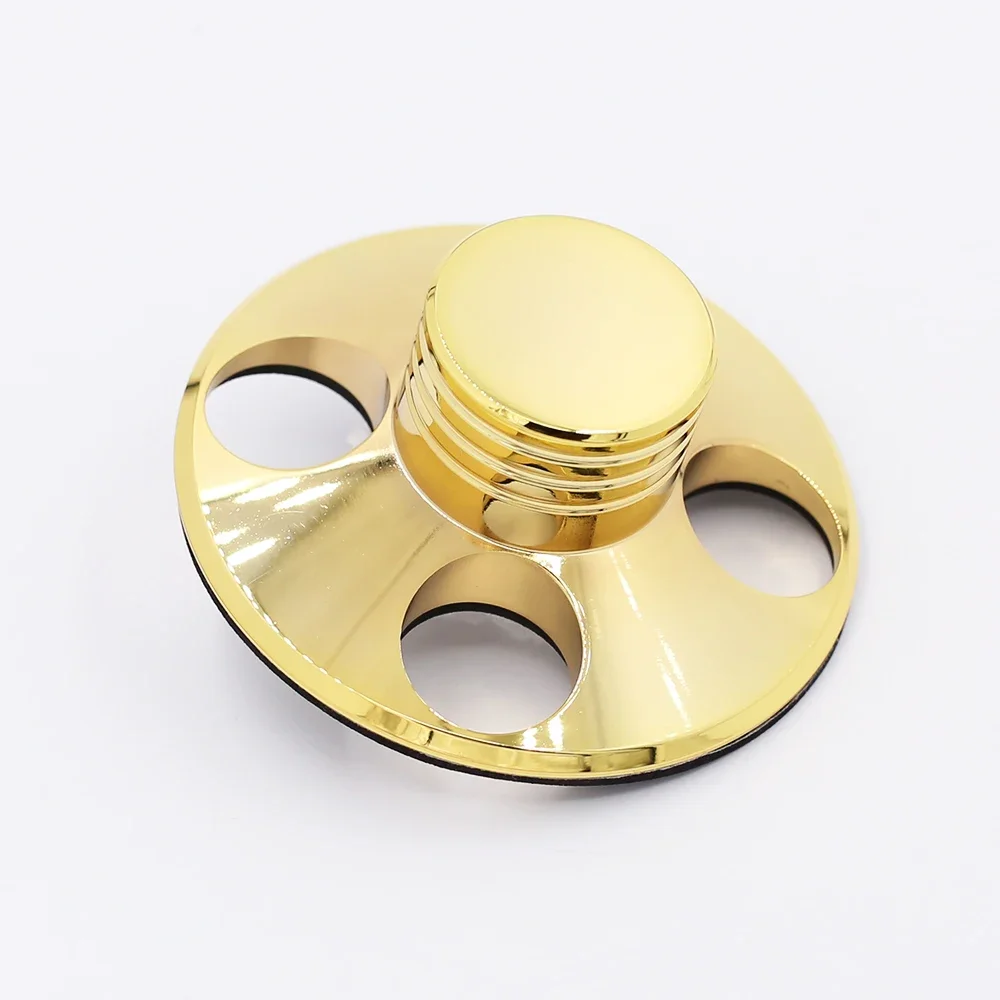 เสียงคุณภาพสูง LP ไวนิล Turntables แผ่นโลหะ Stabilizer เครื่องเล่นน้ําหนัก CLAMP HiFi