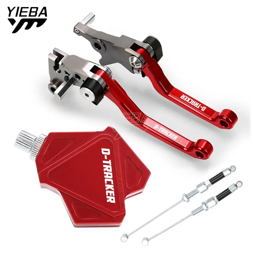 Short Stunt Clutch Lever Easy Pull Cable System FOR KAWASAKI DTRACKER125 D-TRACKER 125 2010-2016 Motorcycle Brake Clutch Levers