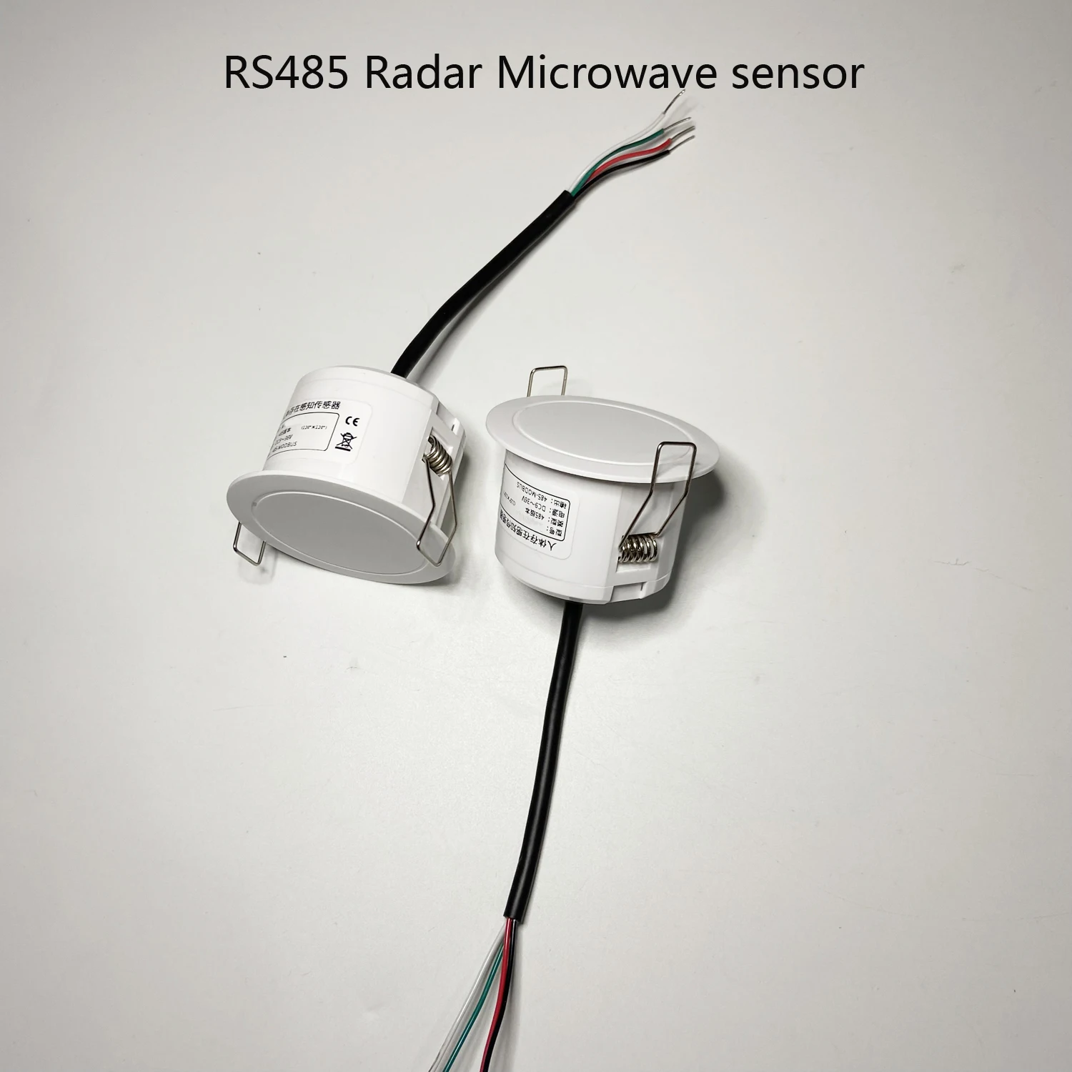 Embedded 5.8/24G Wired Microwave Sensor RS485 Radar Human Presence Detector Movement Alarm Respiratory Micro Motion Sensing