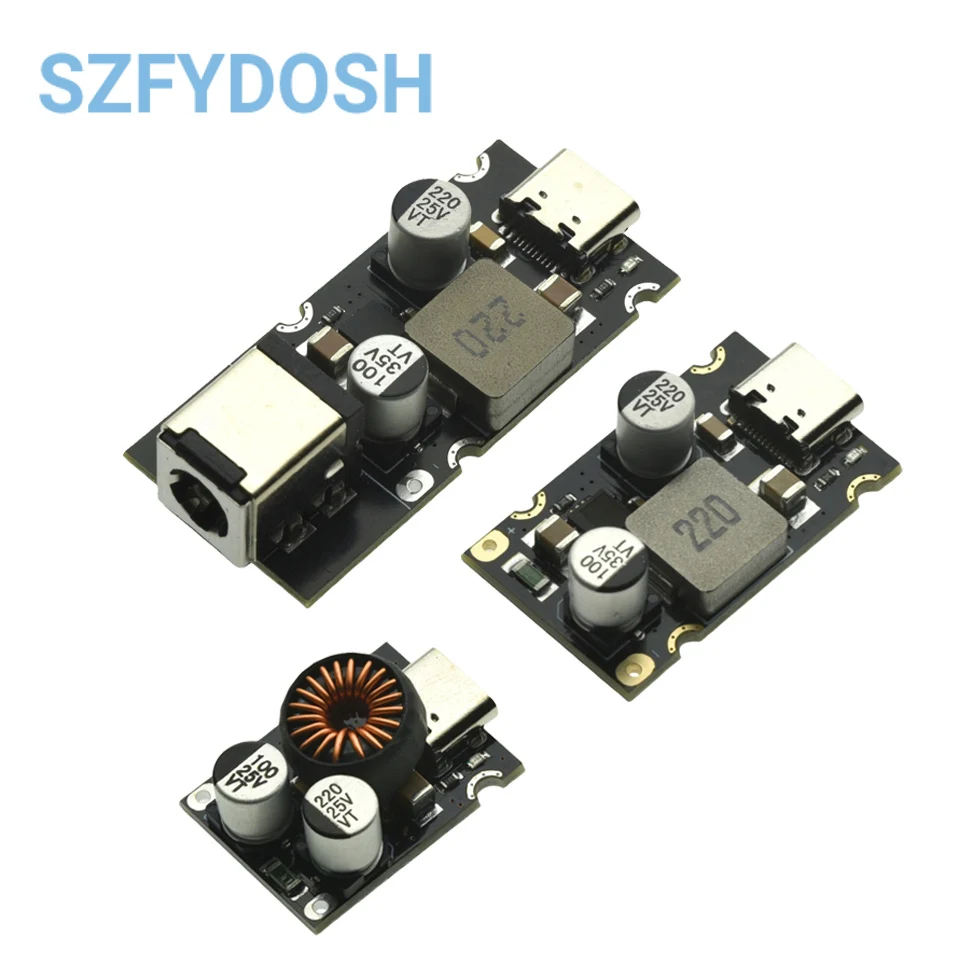 PD65W Step Down Module Fast Charge Module Type-C DC8-32V 3.25A Interface PD3.1 PPS Fast Charge QC3.0 SCP