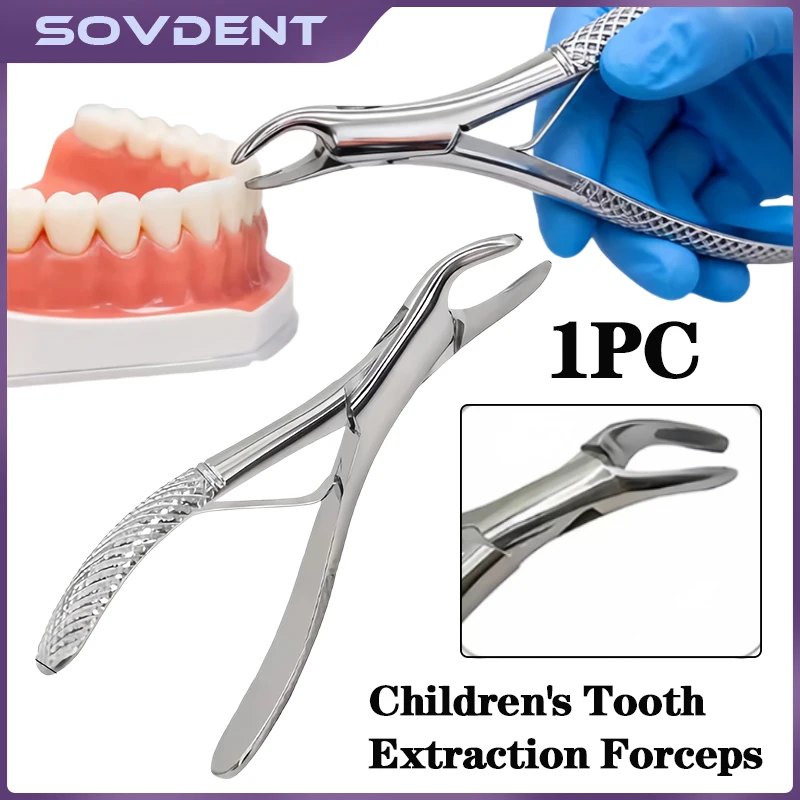 Adult Tooth Extraction Forceps Wisdom  Deciduous  Maxillary and Mandibular  Forceps Residual Root