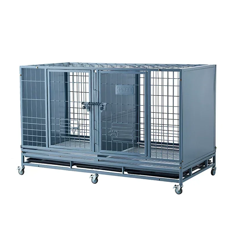 

For Dog Cage Isolation Dog Special Breeding Household Indoor Child And Mother Double Door Mastiff Delivery Room Folding Stainles