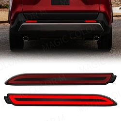 Rear Bumper Reflector Light Kit Fog Lamp Brake Red for Lexus IS-F GX470 RX300 Sienna Venza Reiz Innova