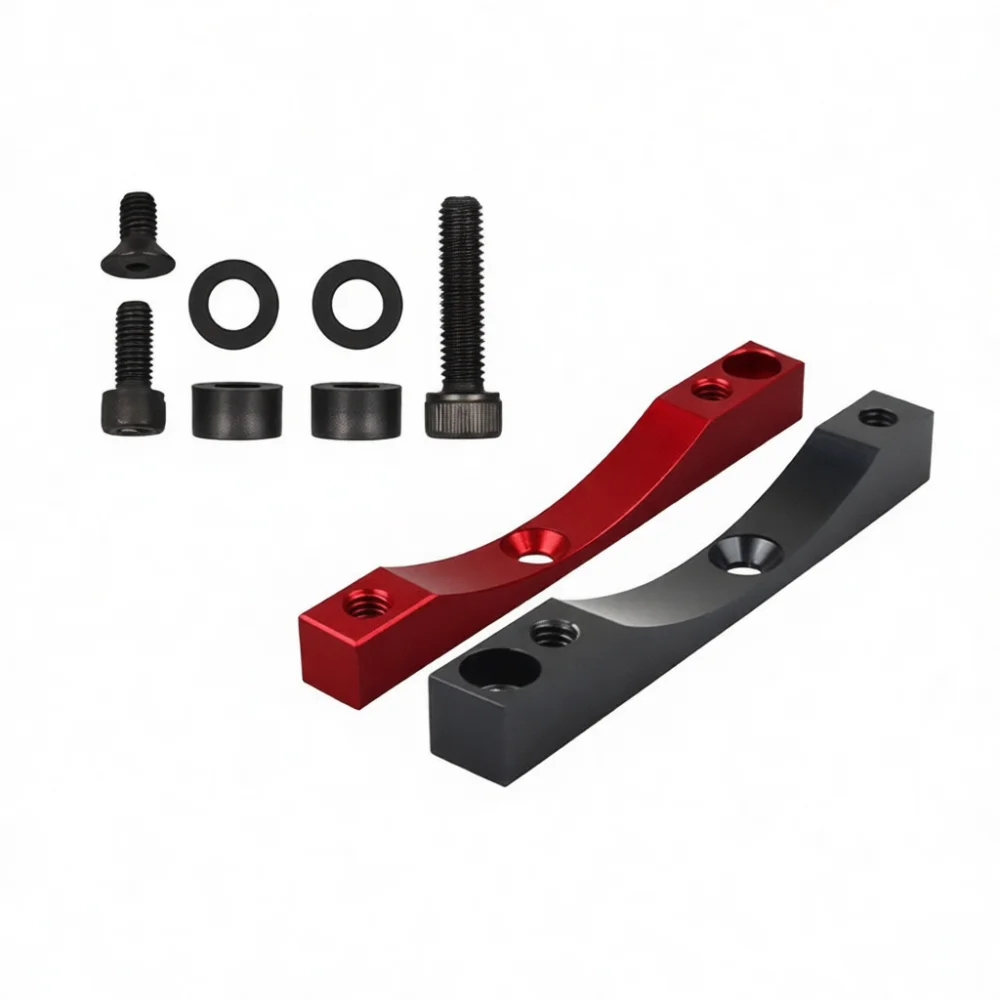 For M365 Electric Scooter Disc Brake Adapter Hydraulic Caliper Bracket Sturdy Metal Replacement Repair Accessory Stable