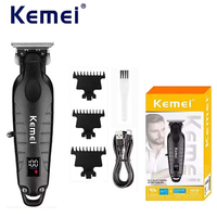 Kemei KM-2293 Salon Level Powder Metallurgical Blade Electric Scissors Hair Clipper 1200 mAh Lithium Battery Hair Trimmers