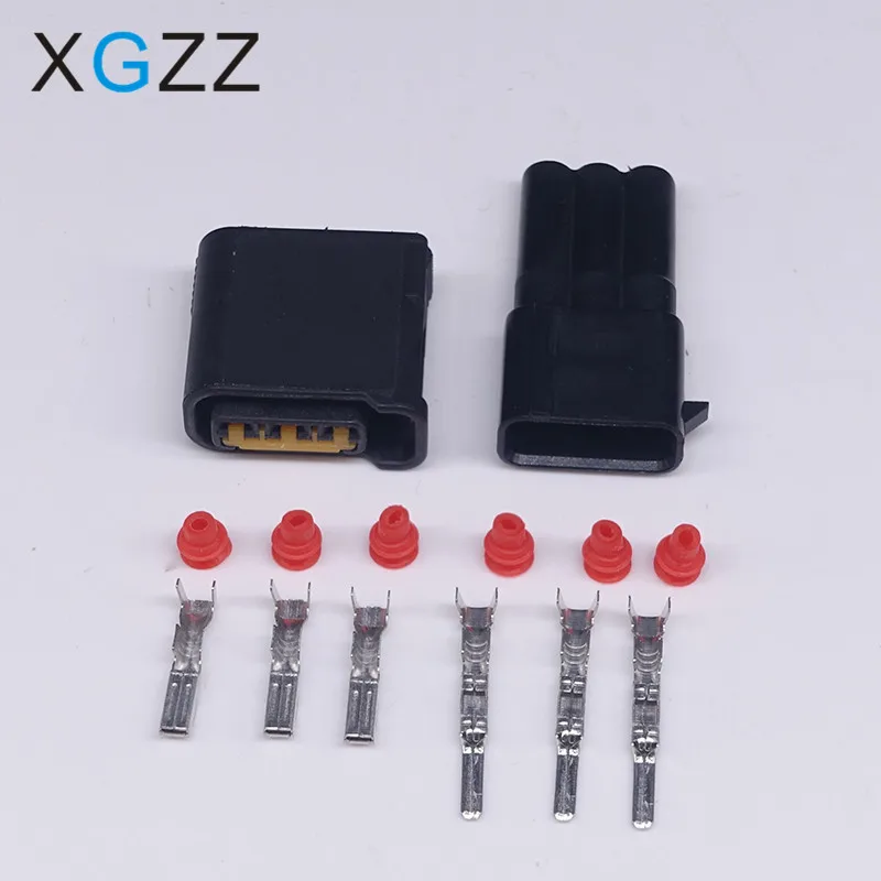 XG7032YA-2.3-21 lot 3 pin plastic plug automotive ignition coil female connector for Subaru