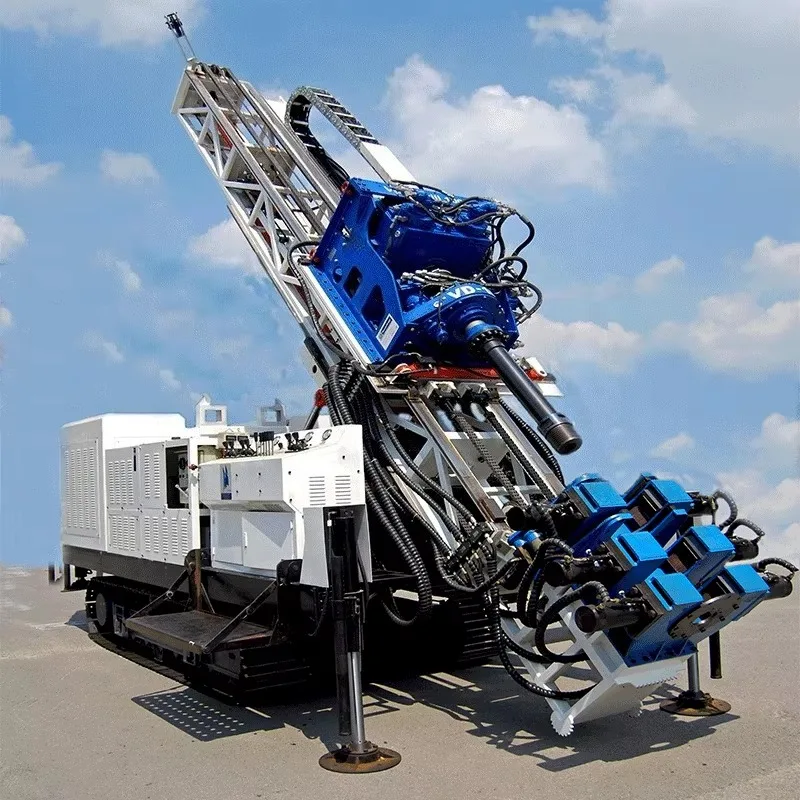 Fully Hydraulic Core Drilling Rig Depth Geological Exploration Reverse Circulation Diesel Sampling Drill Rig