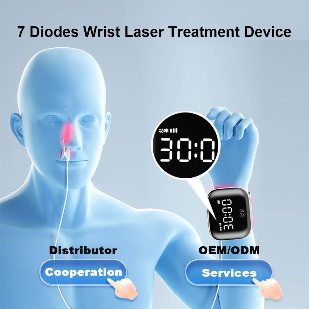 Dropshipping Red Light Medical Device for Elderly Blood Pressure Regulation Supplies High Blood Sugar Blood Pressure Regulator