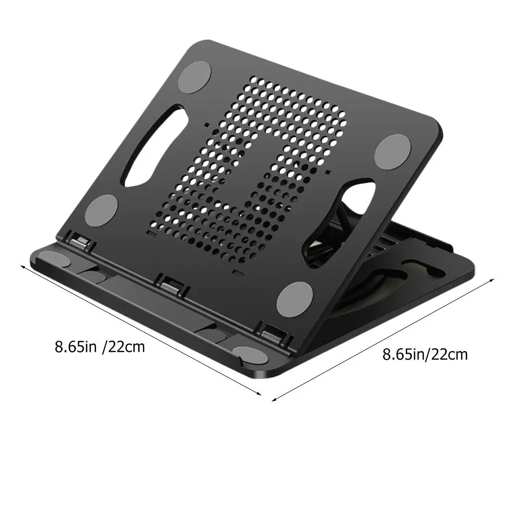 Adjustable Foldable Laptop Stand Tablet Holder Portable Ergonomic Riser with Heat Dissipation