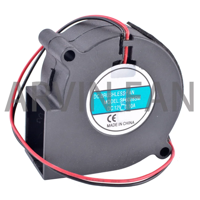 COOLING REVOLUTION SF6028SM 6028 6cm 12V 0.10A Centrifugal Turbo Blower Fan-Humidifier Dehumidifier Cooling Fan