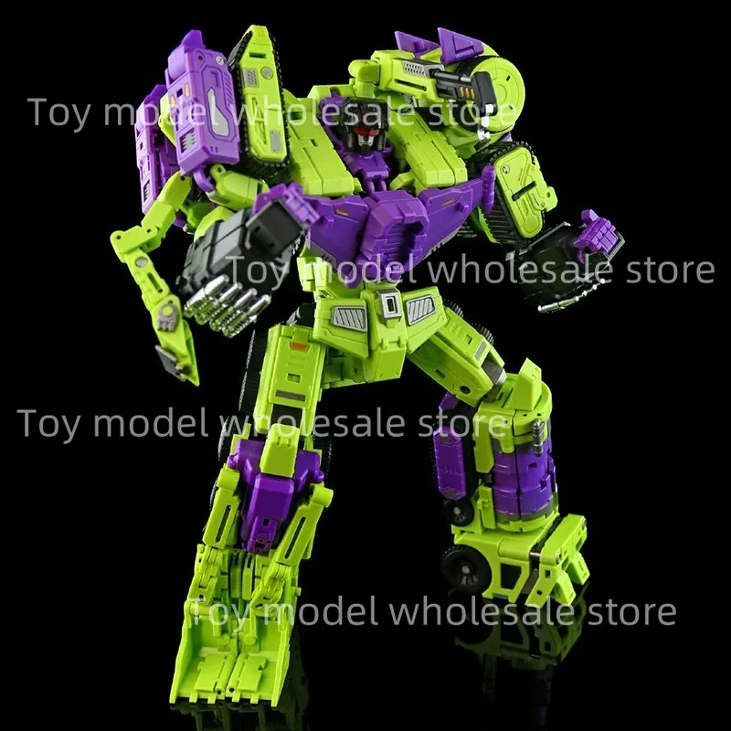 【ABC 세트 재고 있음】MICRO COSMOS Transformation MC-02 MC02 Devastator RIKI-OH 스크래퍼 후크 믹스마스터 DW 만화 액션 피규어