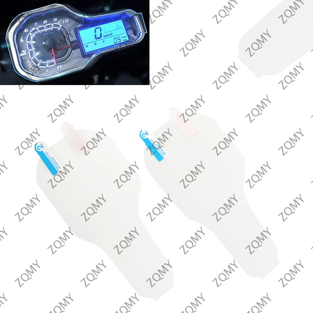 For Honda CB190X 2022 Motorcycle Dashboard Screen Protective Film Instrument Scratch Protector 2Pcs