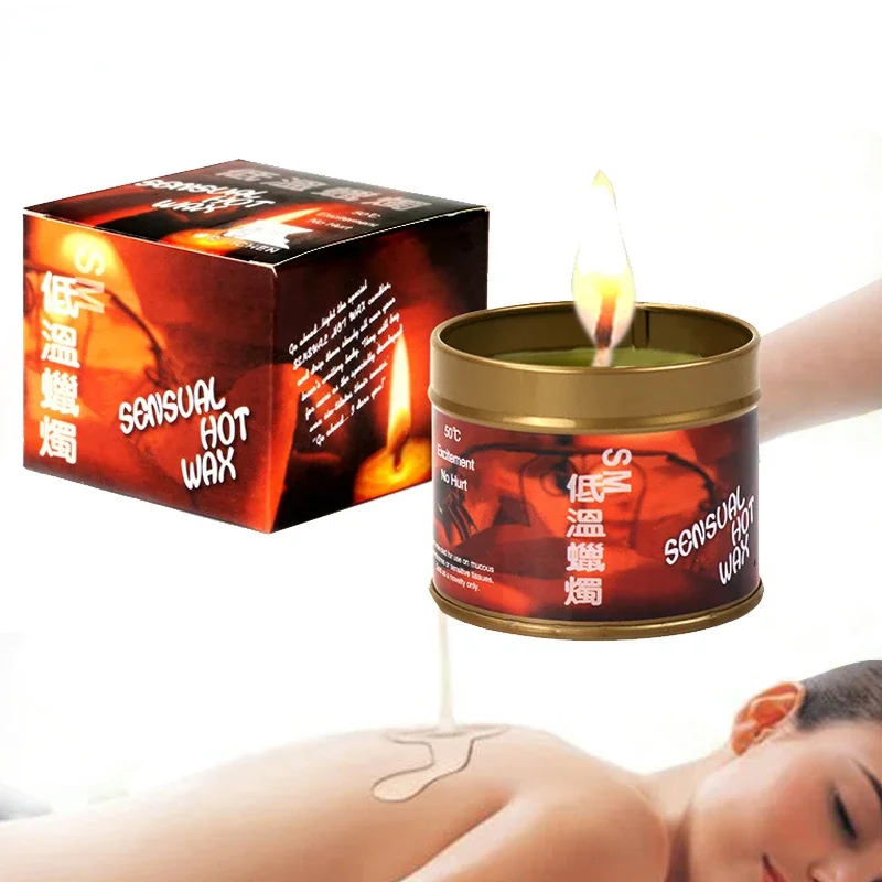 Massage Candle Low Temperature Candle Drip BDSM Candle SM Bed Restraints Sexual Games in Couples Drip Toy flirt Aphrodisiac