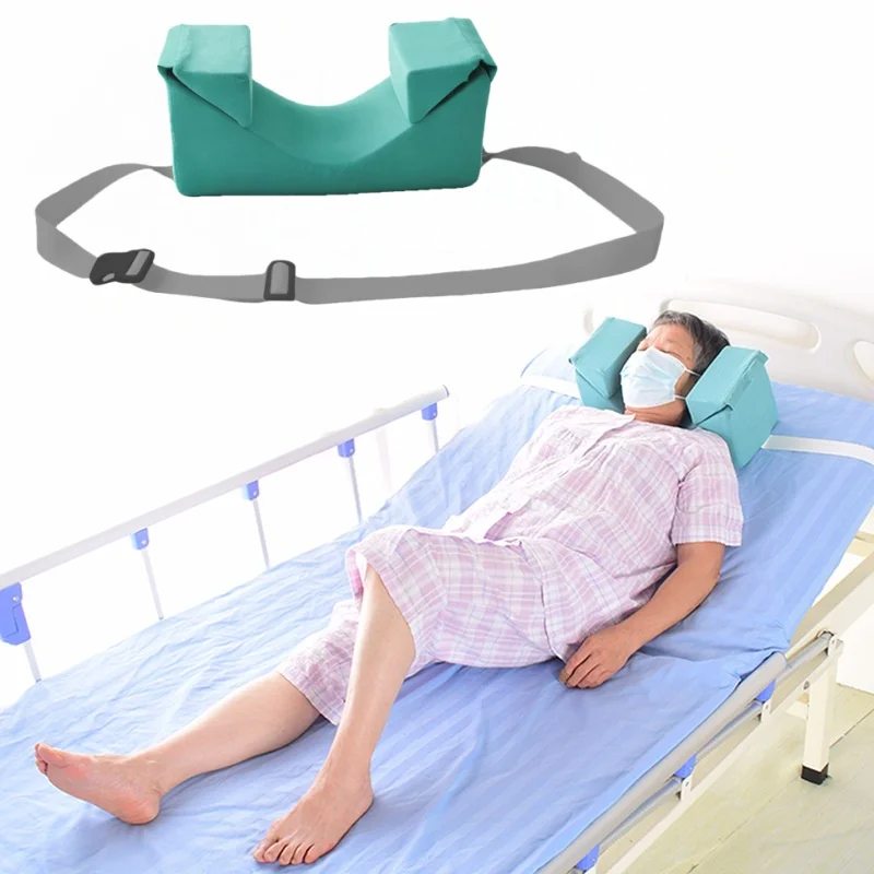 

Anti-Lateral Head Pillow for Lying Down, Sleeping Head Fixation Pillow, Bed Head Fixator, Wheelchair Head Fixation Artifact
