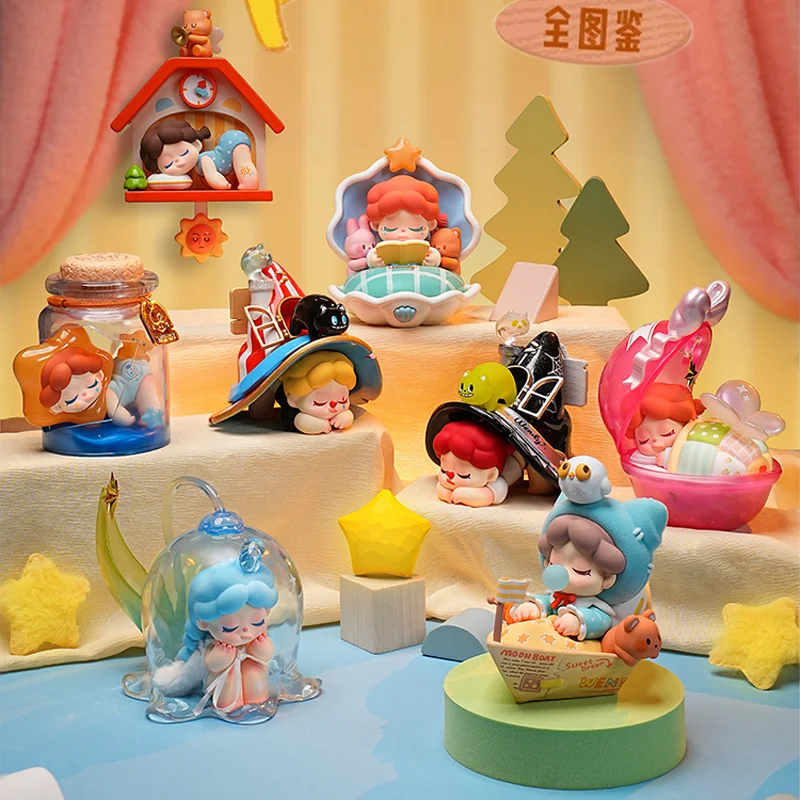 

DODOSUGAR Венди четвертого поколения Луна Слепая модная слепая коробка Коллекционная фигурка Женская кукла Настольное украшение Подарок