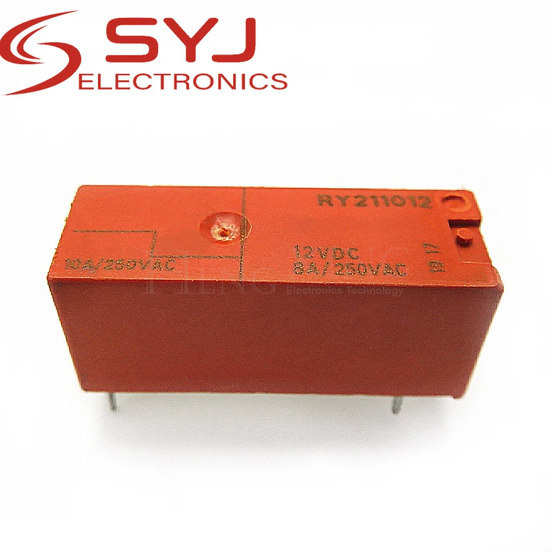 

5pcs/lot Relays RY211012 12VDC 118F-1C-12V DIP-5 In Stock