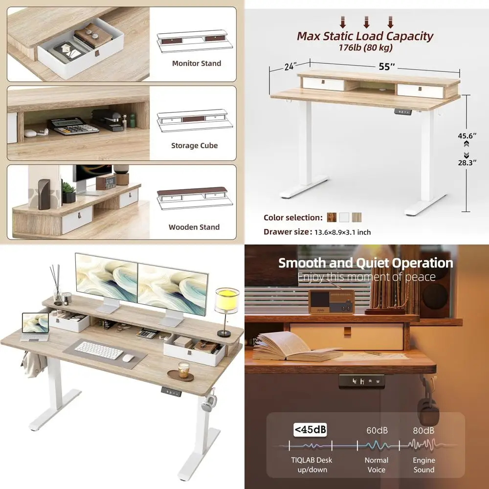 Standing Desk With …