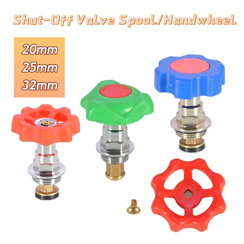 

1/2 "3/4" 1 "BSP PPR запорный переключатель латунное колесо затворная головка клапана замена для водонагревания сантехники 20/25/32/40 мм мм