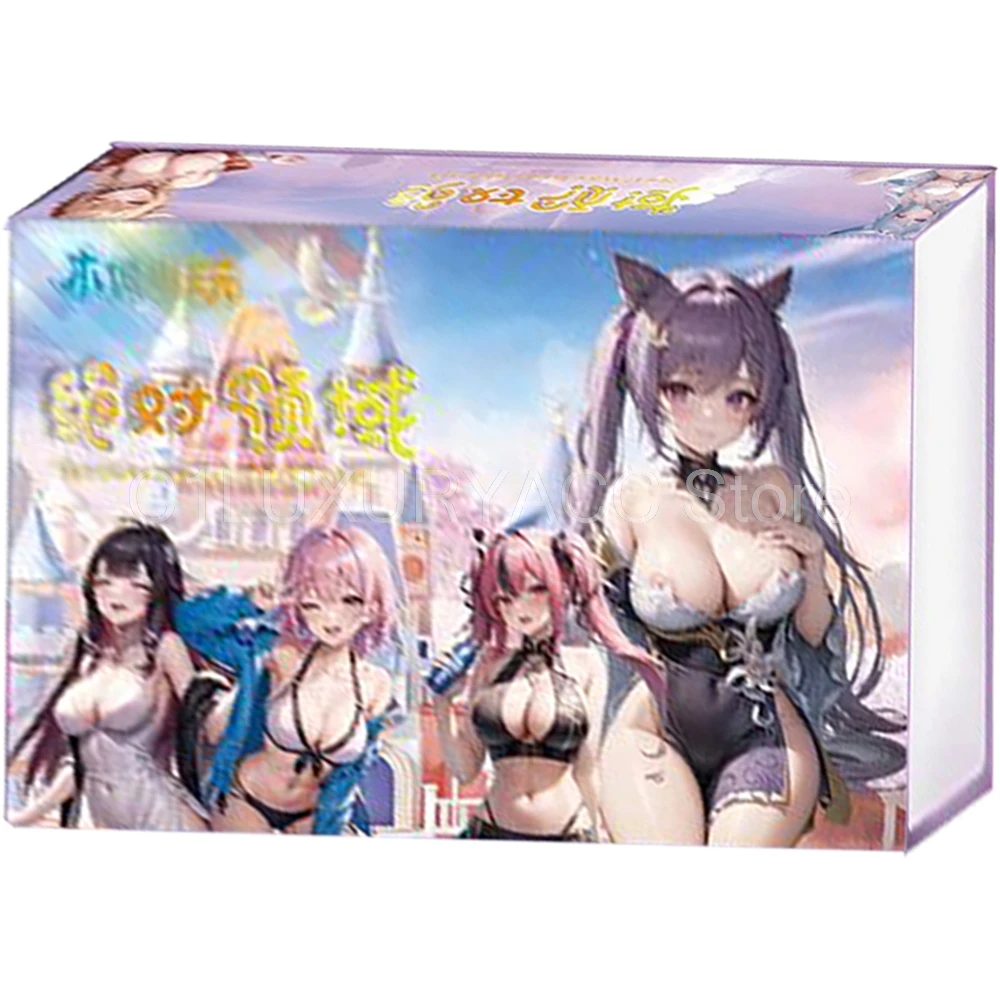 New Goddess Story Absolute Terror Field Collection Cards Anime Girls Swimsuit Women Feast Booster Box Doujin Toys and Hobby Gift