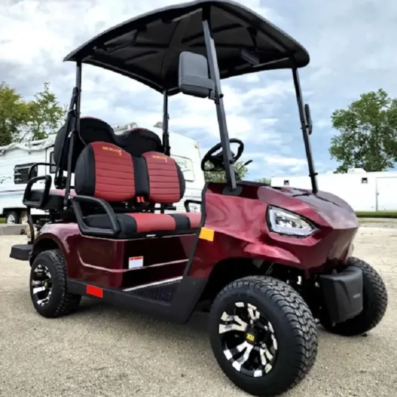 مصنع لوازم عربة جولف كهربائية، سكوتر رباعي العجلات، جولة ذات مناظر طبيعية خلابة للطرق الوعرة وسيارة لمشاهدة معالم المدينة، ترام عائلي قابل للتحويل #4