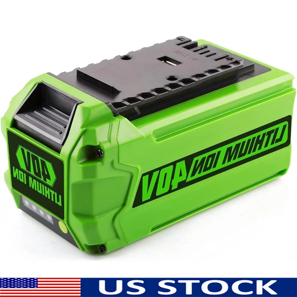 40V 6.5Ah Lithium-ion Replacement Battery Greenworks 40V G-MAX Power Tools 29252 20202 22262 25312 USB Output with Smart