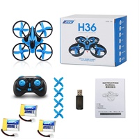 JJRC H36 Mini RC Drone with 2/3Battery 360° Flip Headless Mode 6-Axis Remote Control Quadcopter Toys Mini Drone Toys for Kids