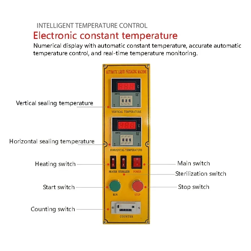 PBOBP Automatic Liquid Packaging Machine For Takeaway Packaging Bag Restaurant Canteen Supermarket Liquid Packing Machine
