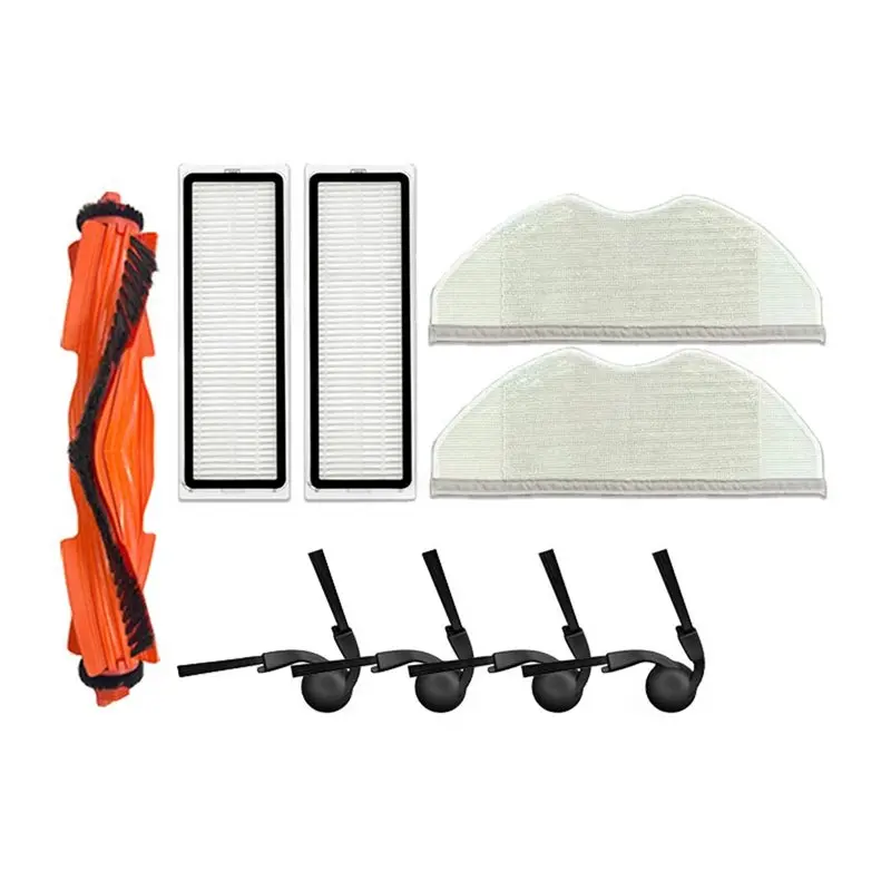 

A59P New For Xiaomi S40 / OV81 Robot Vacuum Cleaner Main Side Brush Mop Cloth Hepa Filter Replacement Spare Parts