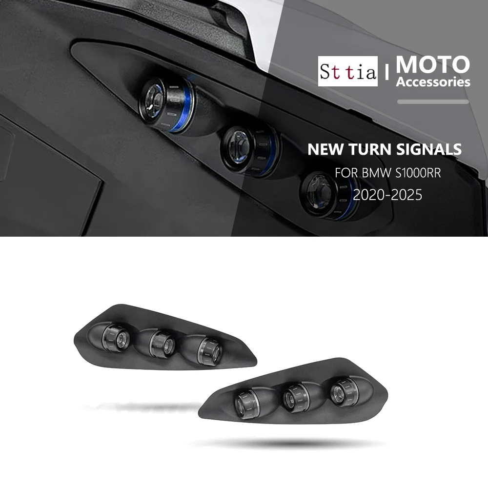 

S1000RR Motorcycle In-Tail LED Integrated Tail Light New Fit For BMW S1000RR 2020 2021 2022-2025 S 1000 RR LED Turn Signal Light