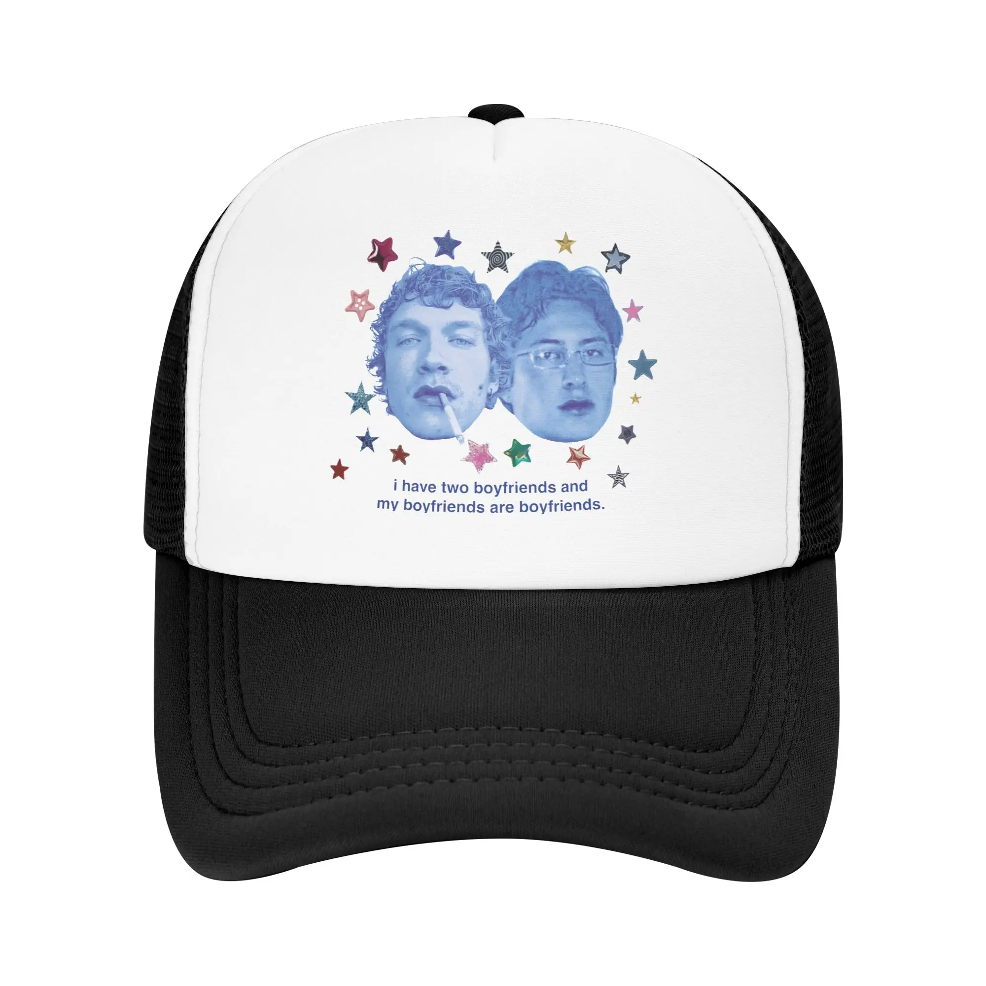 Heated Rivalry I have two boyfriends Ilya Rozanov Shane Hollander Trucker Caps Men Dad Hat Trucker Caps Mesh Baseball Cap