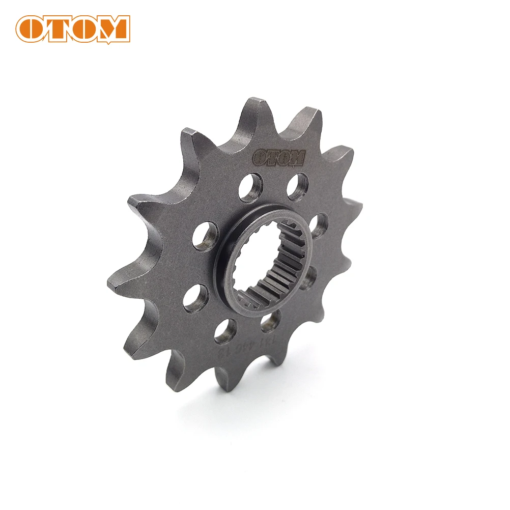 OTOM Motorcycle Front Chain Sprocket 520 Chain 13T Forged Lightweight Design For KAWASAKI KX250F 2006-2023 KX250X 2021-2023