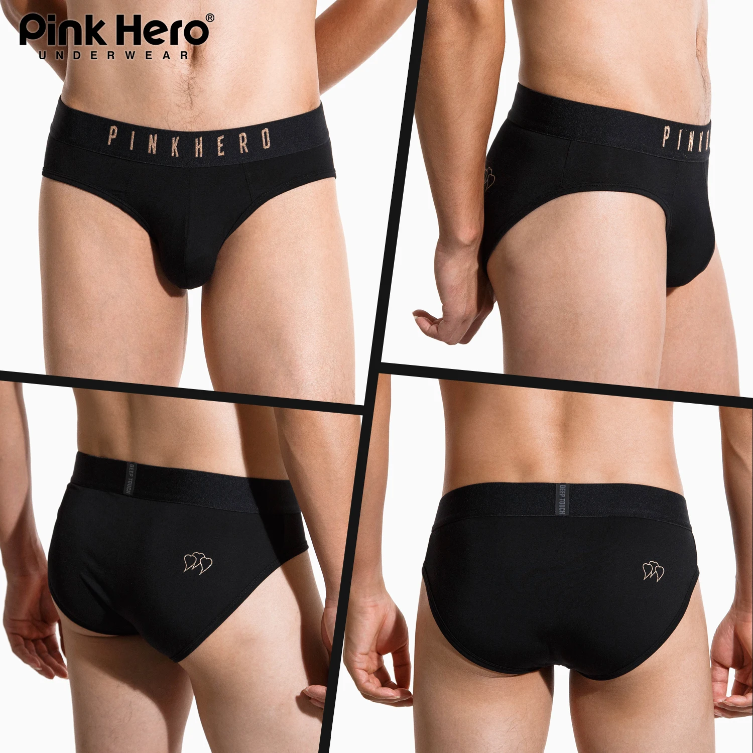 New Arrival Discount:Bamboo Fiber Briefs Men Microfiber Comfy Soft Underwear Men\'s Panties Underpants Compression Stretch