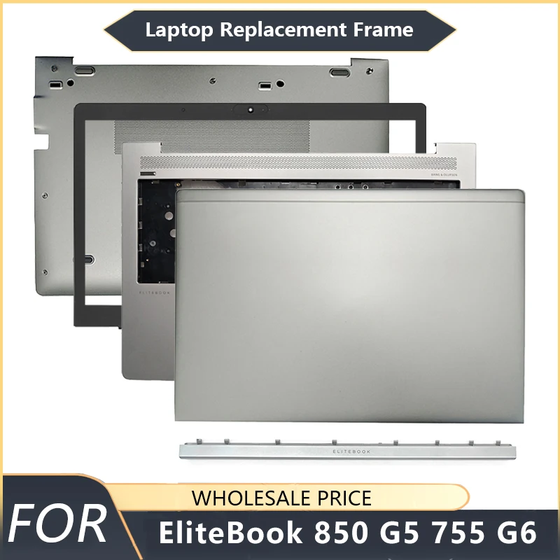 

NEW For HP EliteBook 850 G5 755 G6 Laptop LCD Back Cover Front Bezel Palmrest Bottom Case Laptop Frames