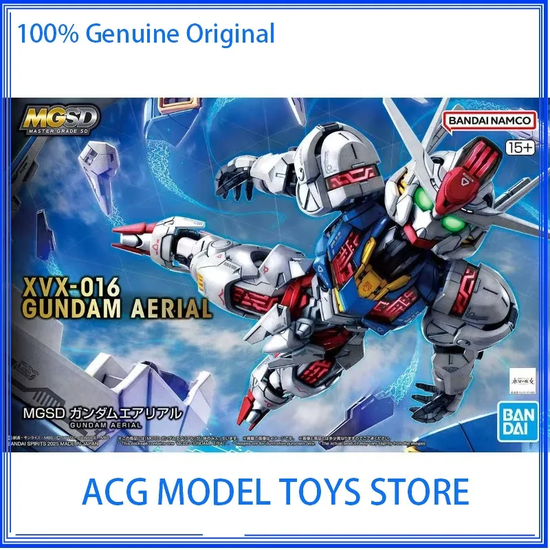 

BANDAI MGSD XVX-016 GUNDAM AERIAL Mercury's Witch Protagonist Q версия AERIL Фигурка Игрушки Сборка Модель Подарок