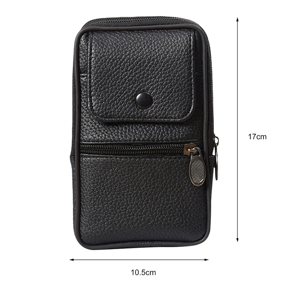 Men Belt Bum Pouch Multifunctional Waist Fanny Pack Zipper Cell Phone Bag Coin Key Pouch Outdoor Purse Camping Hunting Bag