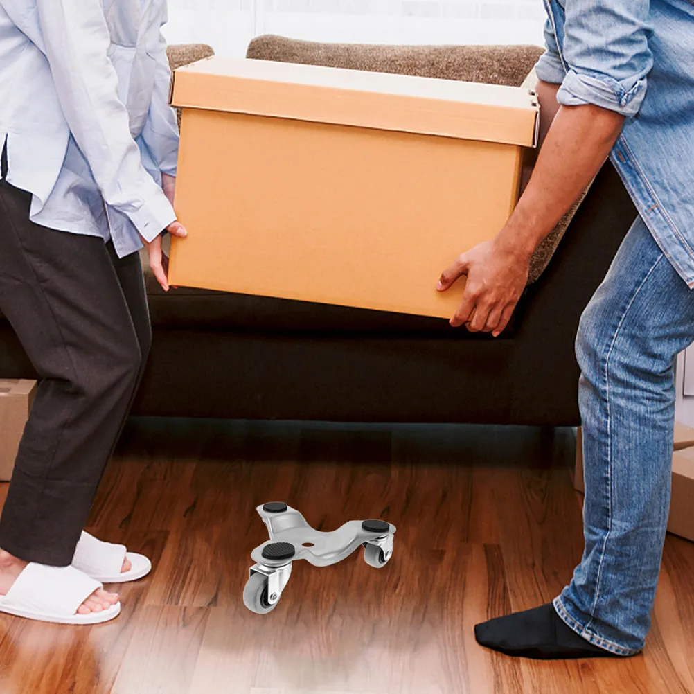 

2 шт. усиленных роликов для перемещения мебели и бытовой техники, для офиса и дома, гладкие ролики-слайдеры