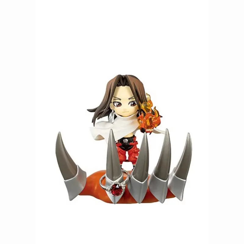 Genuine Goods in Stock Re Ment SHAMAN KING Yoh Asakura Kyoyama Anna Tao Ren Anime Surroundings Q Version Model Toy Gift