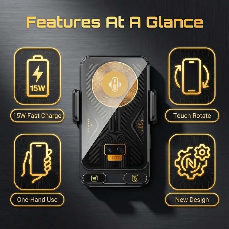 Thumbnail 2 - #24 Trending Wireless Car Chargers Right Now