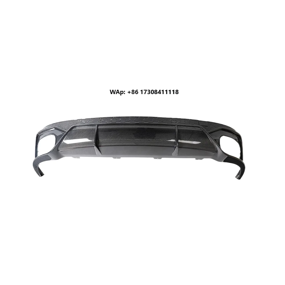 

High Quality Car Rear Bumper for 2021 RSQ8 Carbon Fiber Diffuser