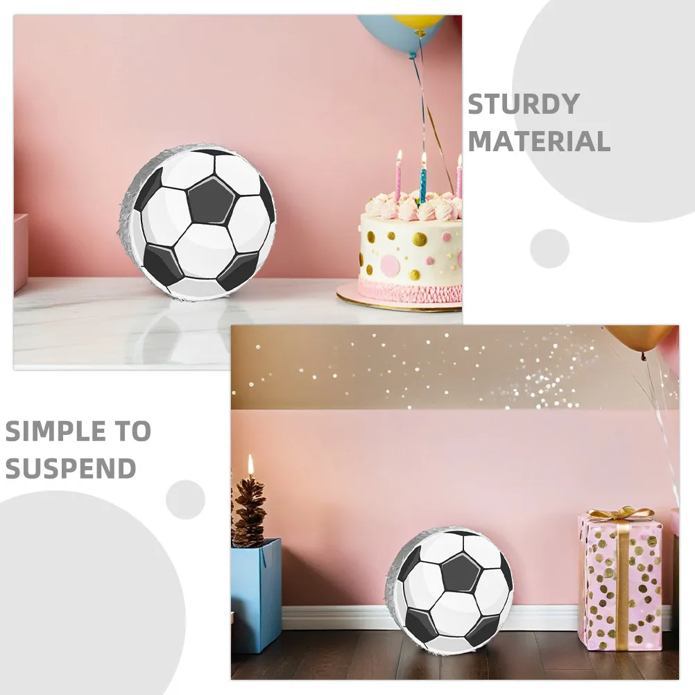 1 set Birthday Party Supplies Decoration Halloween Christmas New Year Ceiling Hanging Decoration Football - view 2