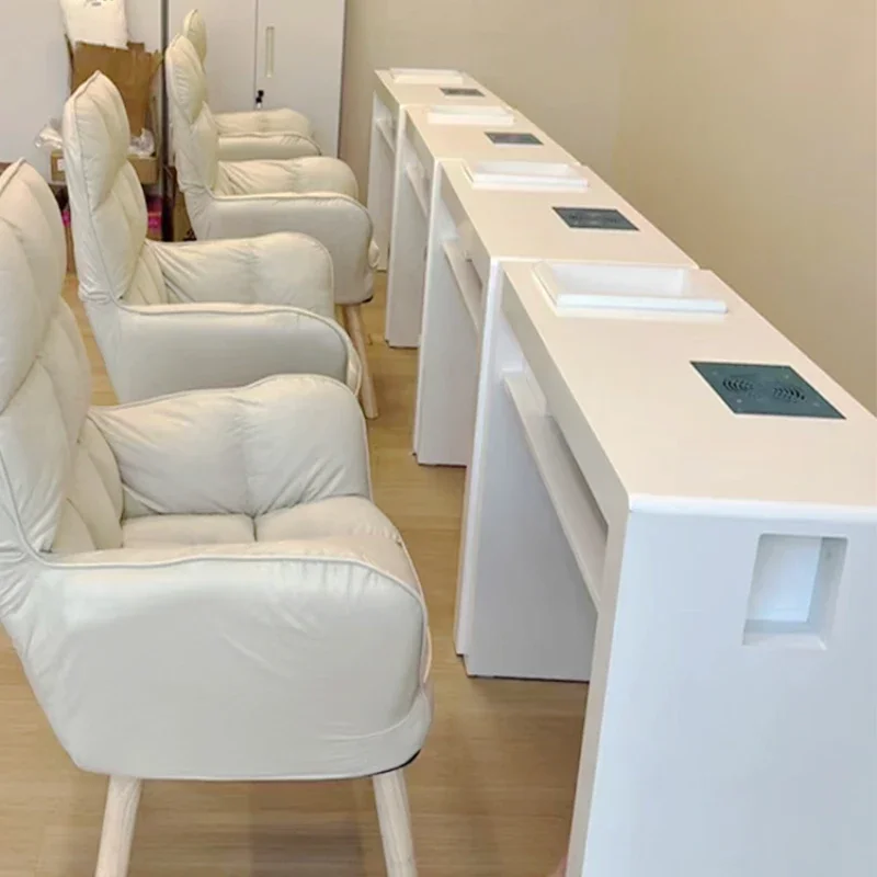 Mesa portátil para manicura, mueble De estética para salón De belleza, suministros De recepción