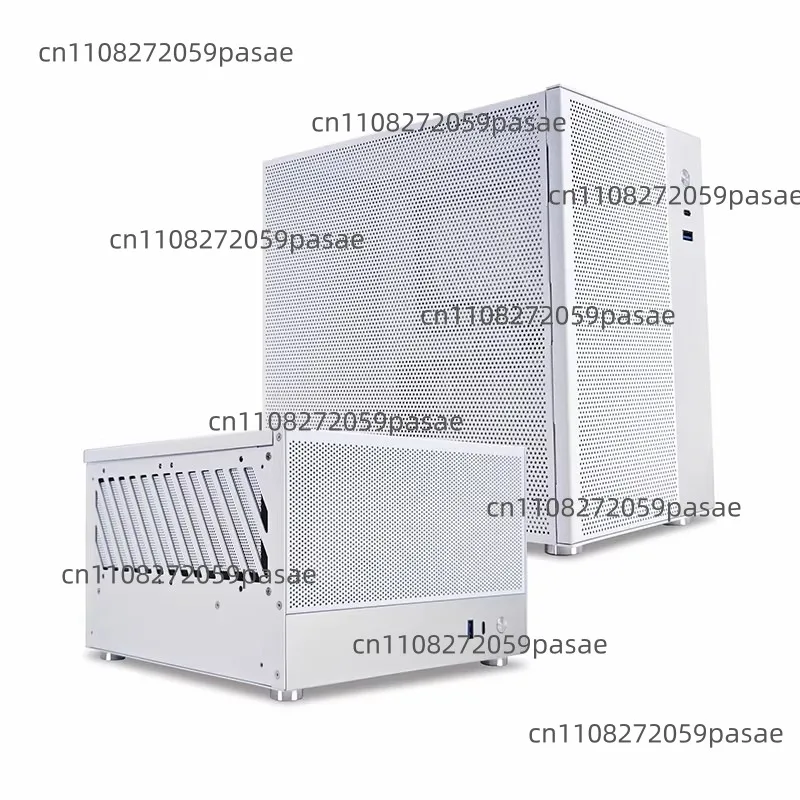 t20-mini-chassis-desktop-computer-white-vertical-horizontal-9-liters-aluminum-alloy