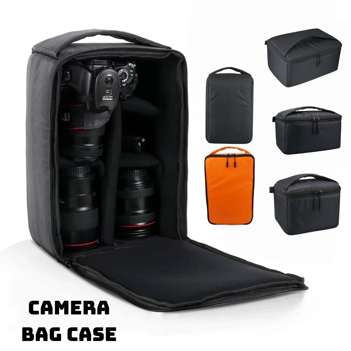 Waterproof DSLR Camera Bag Multi-functional Camera Backpack Outdoor Video Digital Camera Photo Case for Nikon Canon DSLR Lens