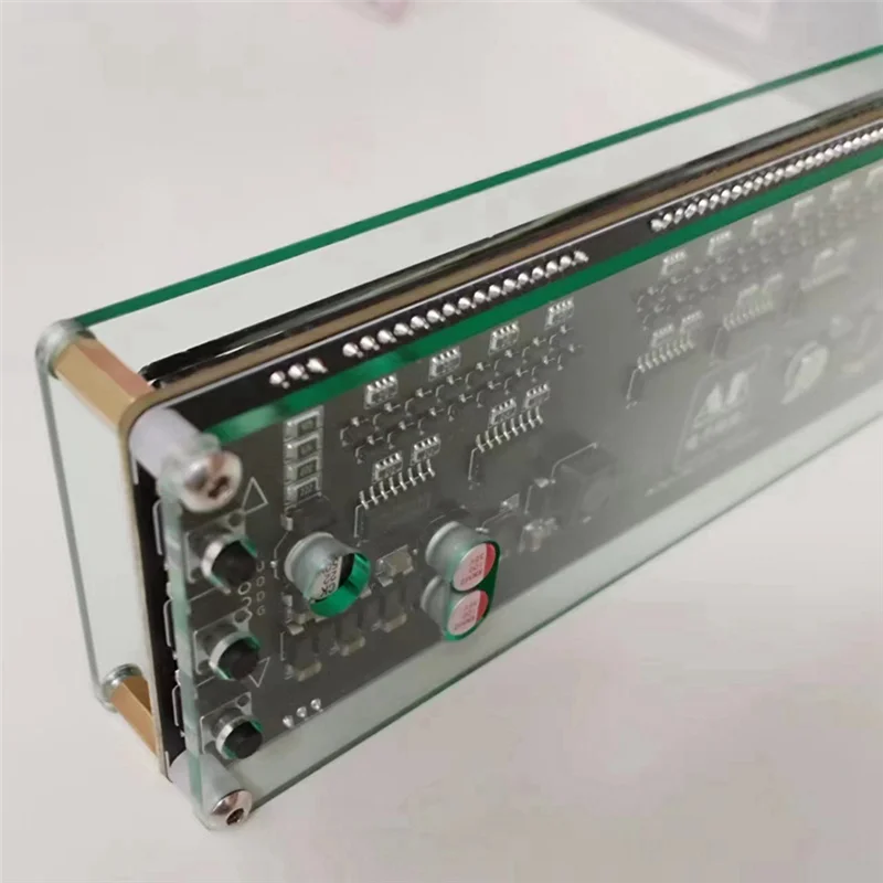 

A55F-AK2515VFD Voice Controlled Music Spectrum Indicator Light, Electronic Digital Clock, Voice Controlled By Wire