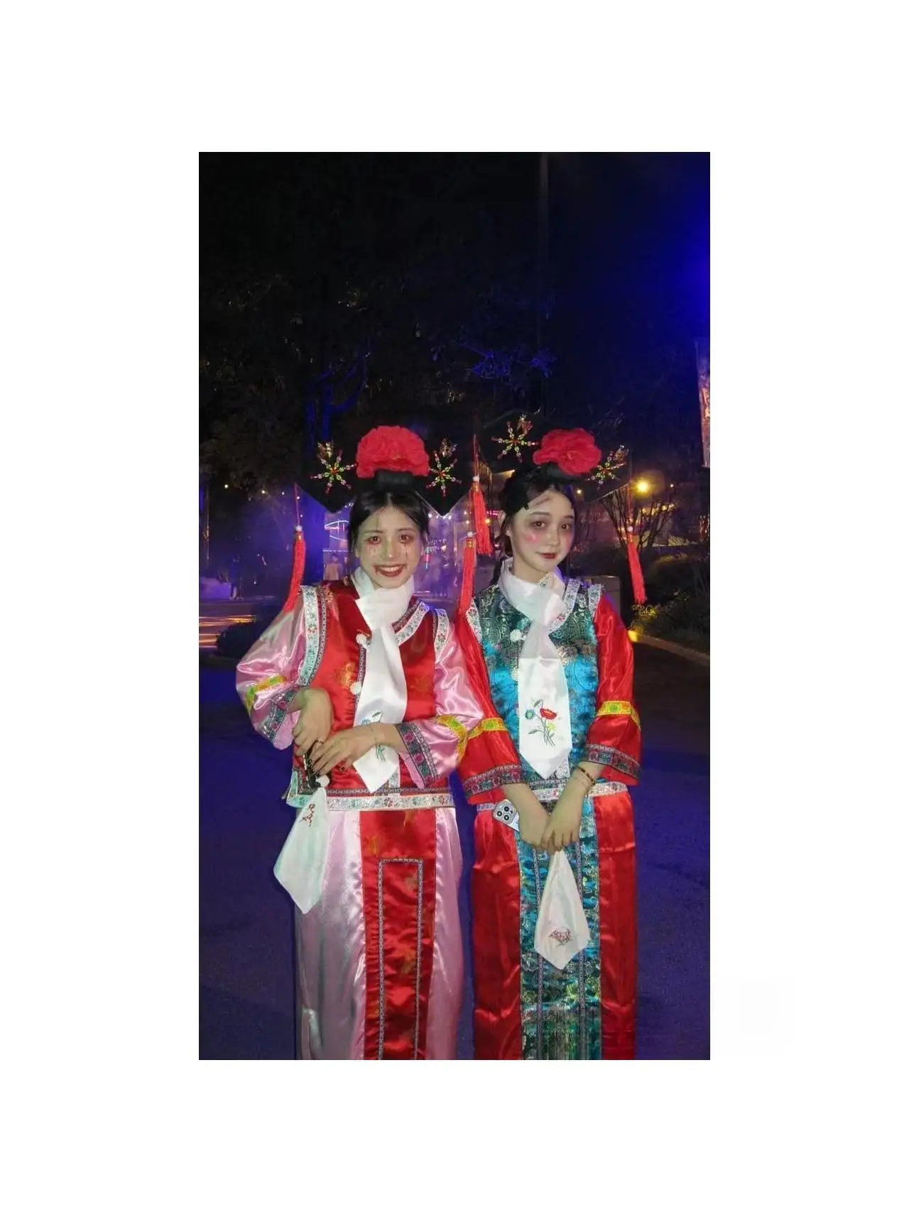 

Хэллоуин Цин Динас вкусный женский костюм с флагом, одежда для фестиваля, женский традиционный этнический наряд Faion ow