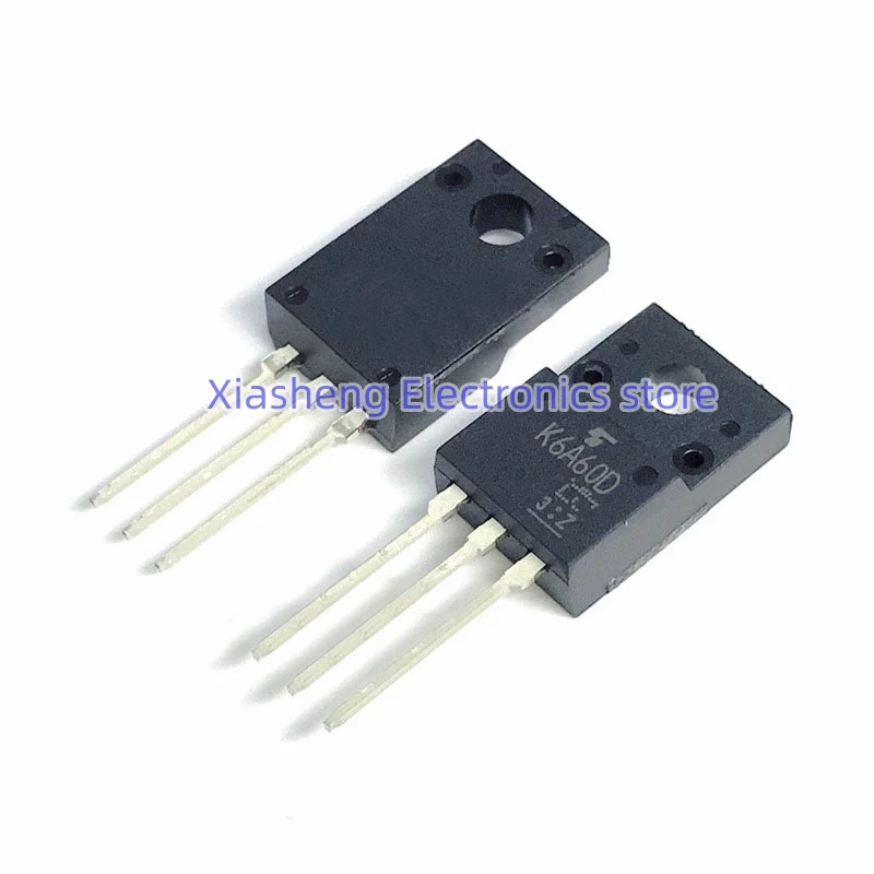 

New Original 10Pcs K6A60D TK6A60D TO-220F 6A 600V MOSFET Field-effect Transistor In Stock Good Quality